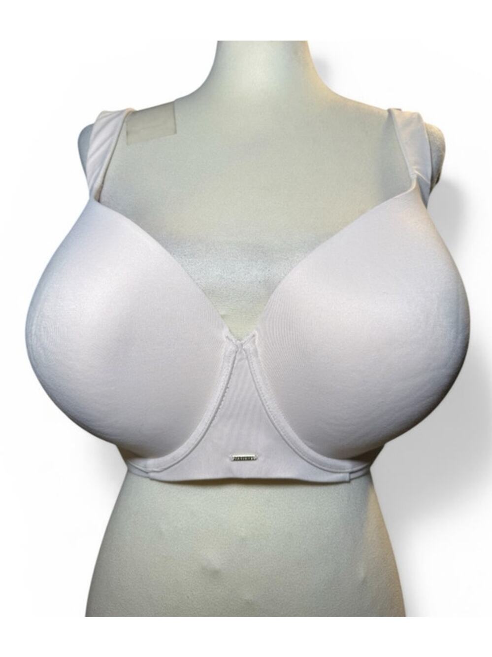 Cacique Modern Luxe Lightly Lined Balconette Bra, Underwire, Beige, 44G, NWT